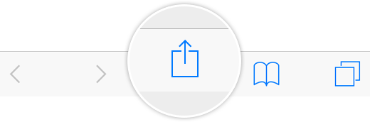 Share from iOS to Tailwind